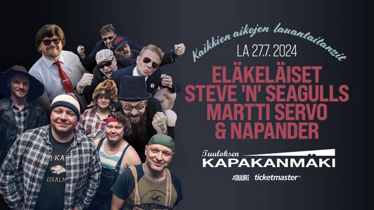 Kapakanmäki: Kaikkien Aikojen Lauantaitanssit